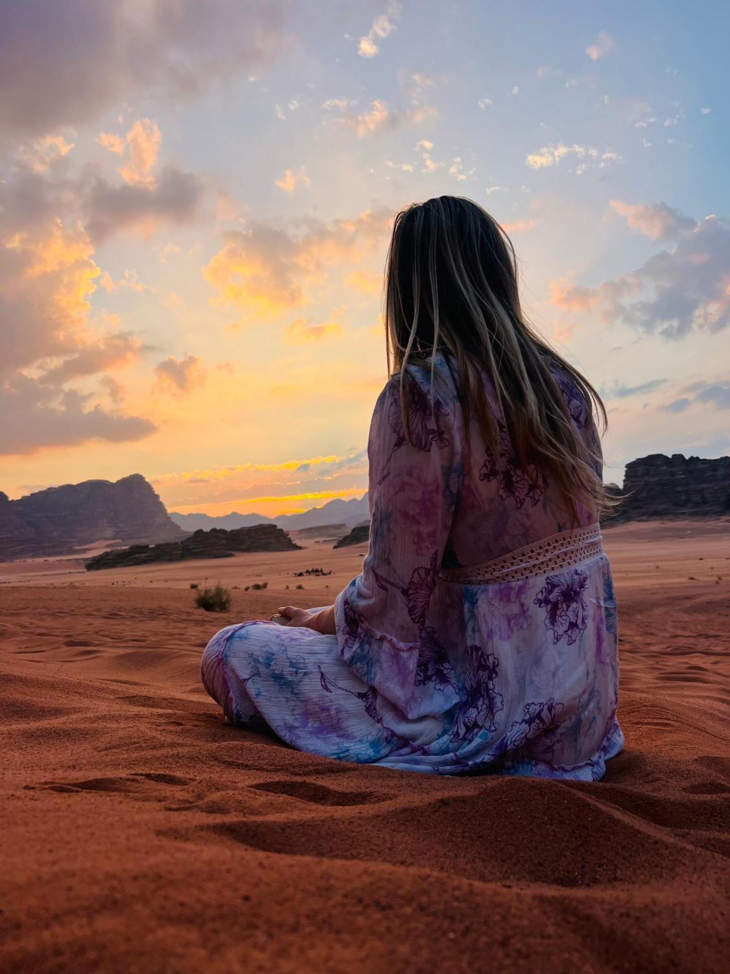 desert stars camp Wadi Rum Exterior foto