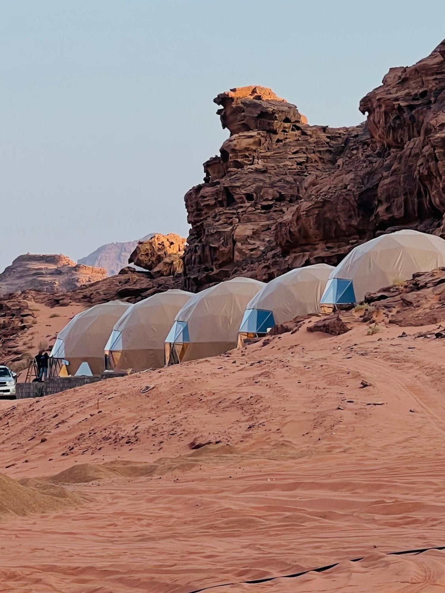 desert stars camp Wadi Rum Exterior foto
