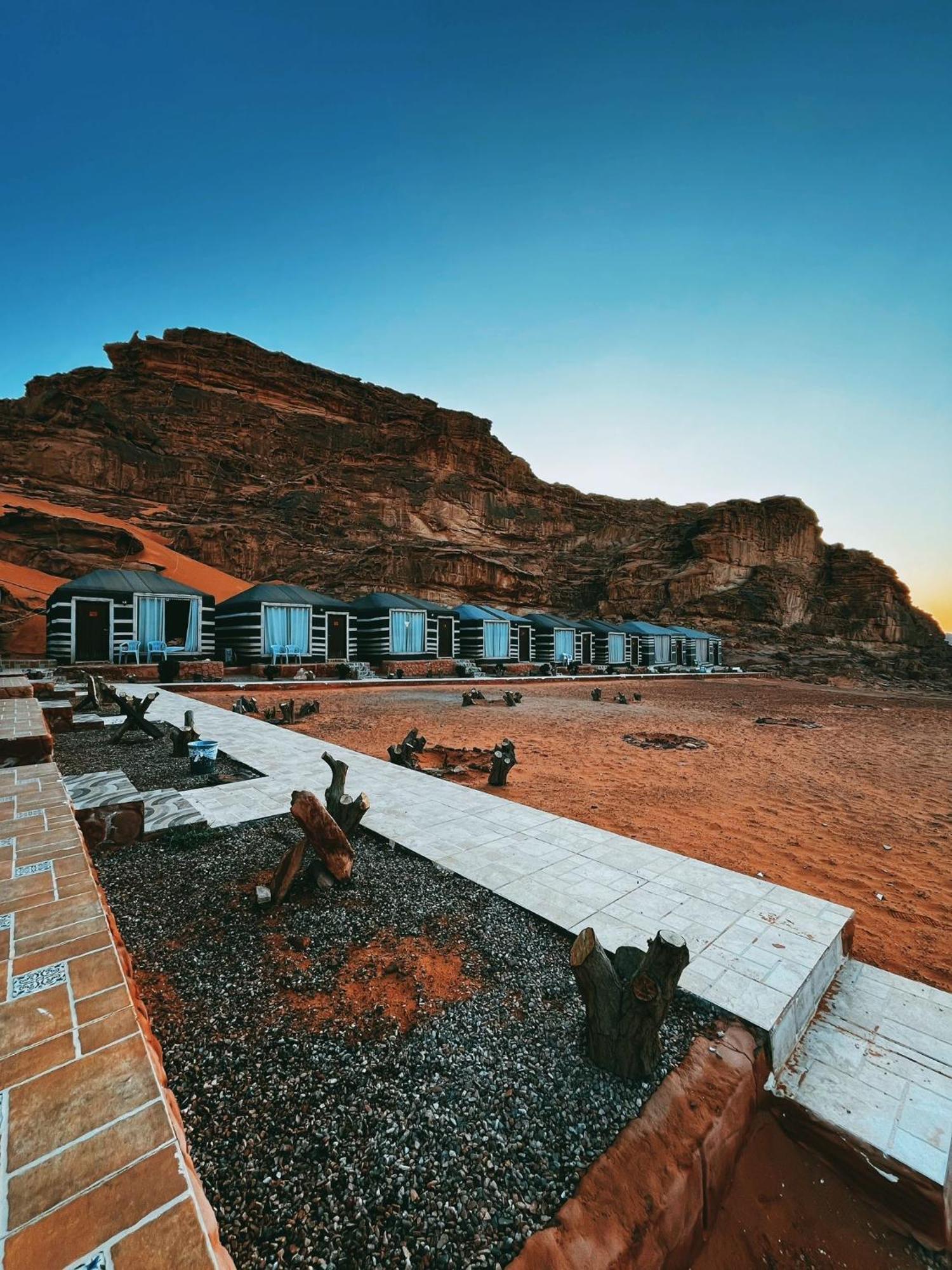 desert stars camp Wadi Rum Exterior foto