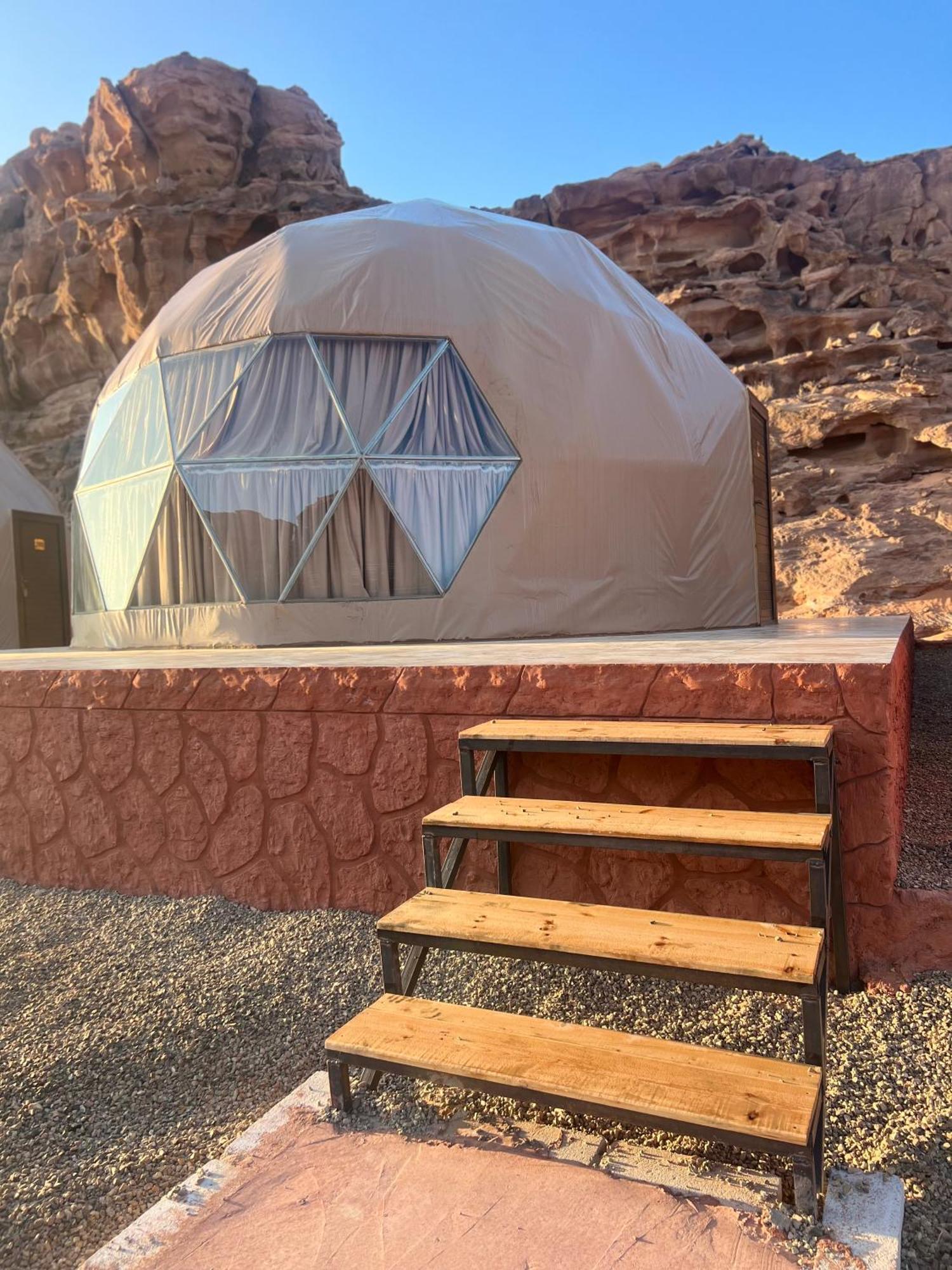 desert stars camp Wadi Rum Exterior foto